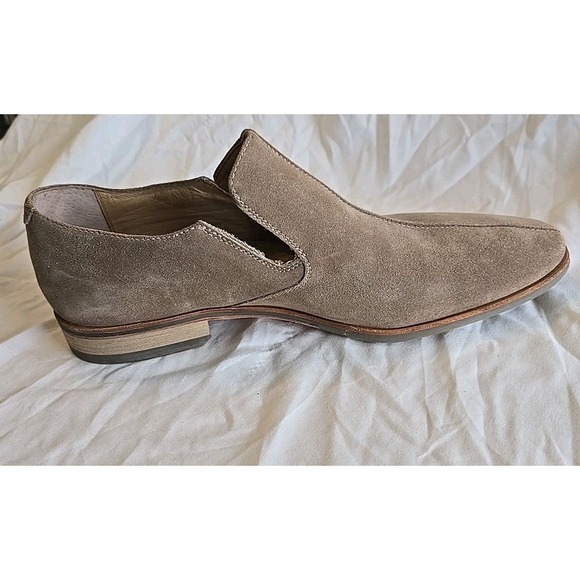 DKNY Men\'s Size 11.5 M John‎ Slip On Light Brown Leather Loafers Dress Shoes main image 6